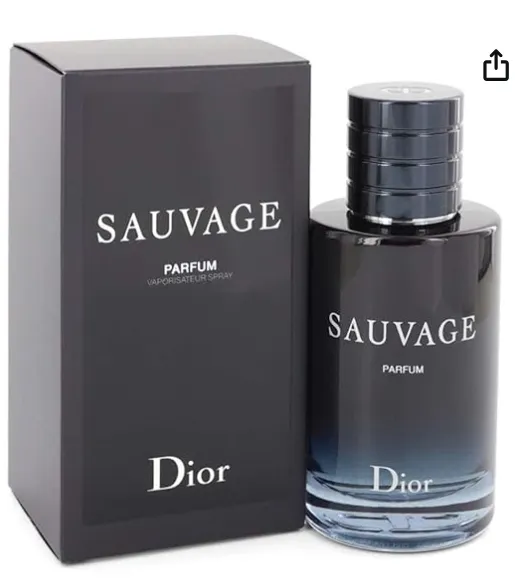 best mens cologne Sauvage by Christian Dior Parfum Spray 2 oz