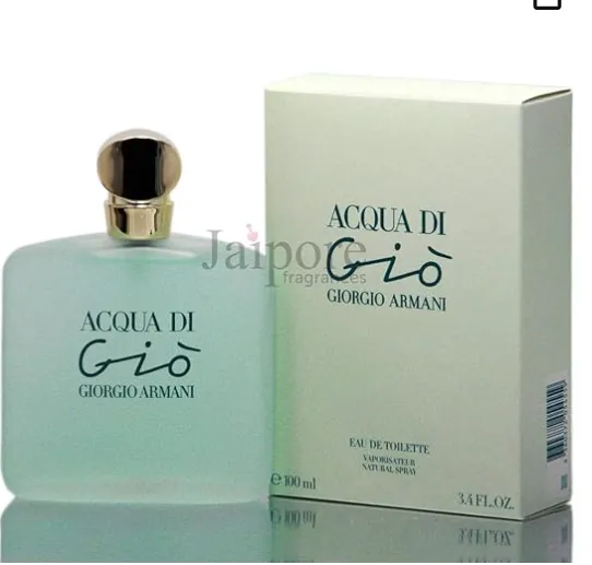 best mens cologne Acqua di Gio by Giorgio Armani for women Eau De Toilette Spray, 3.4 Ounces